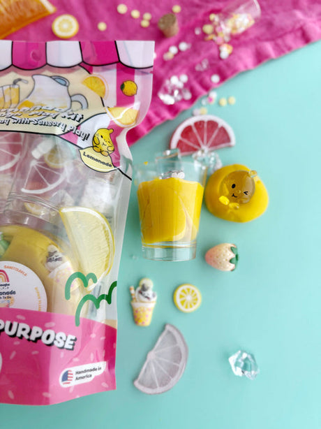 Lemonade KidDough Play Kit by Earth Grown KidDoughs