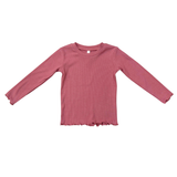 Lettuce Hem Tee- Mesa Rose by Babysprouts