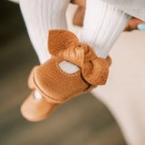 Zion Knotted Bow Baby Shoe by Freshly Picked