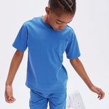 Royal Blue Miles Basics Pocket Tee by miles the label