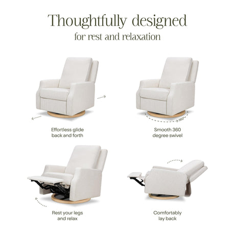 Namesake Crewe Recliner and Swivel Glider