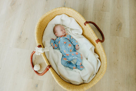 Zip-Up Footie Pajama - Clementine by Copper Pearl