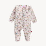 Magnetic Velour Footie- Emily by Magnetic Me