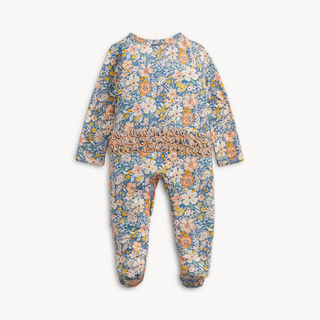 Modal Ruffle Footie- Flora by Magnetic Me