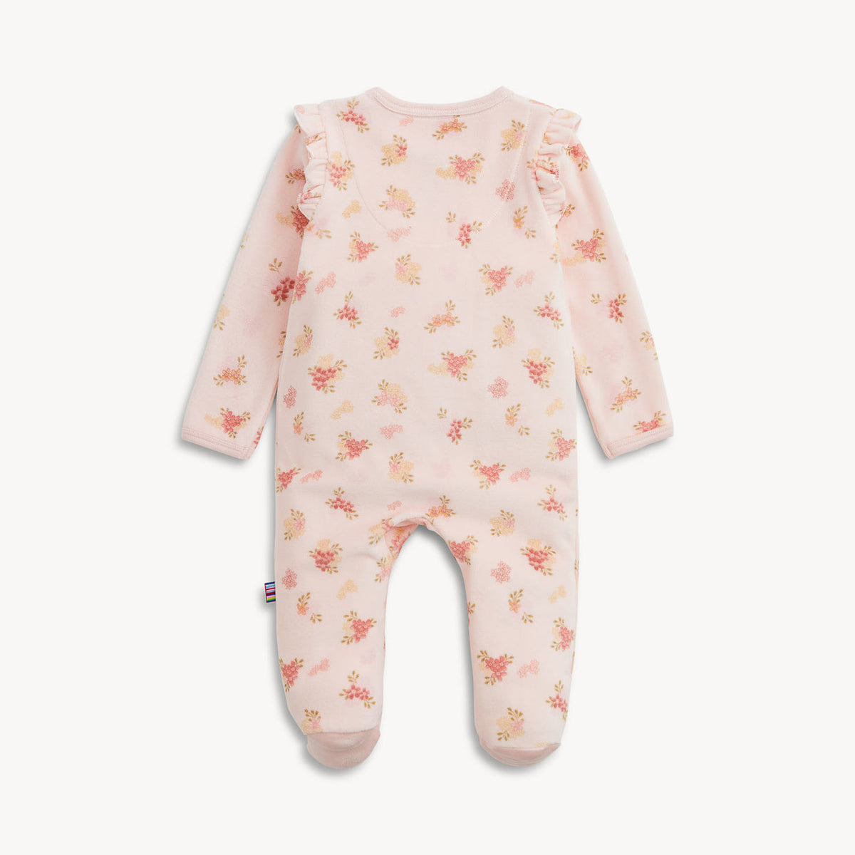 Magnetic Footie- Floral Velour by Magnetic Me