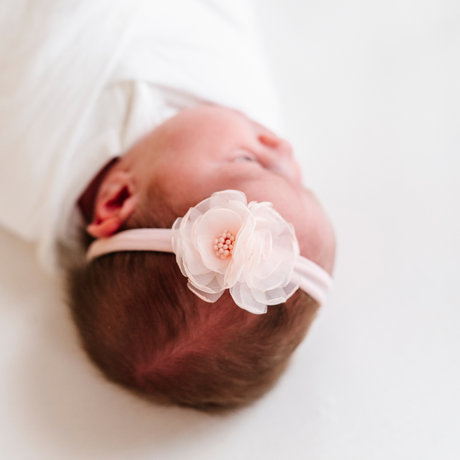 Mini Magnolia Skinny- Rose Quartz by Baby Bling