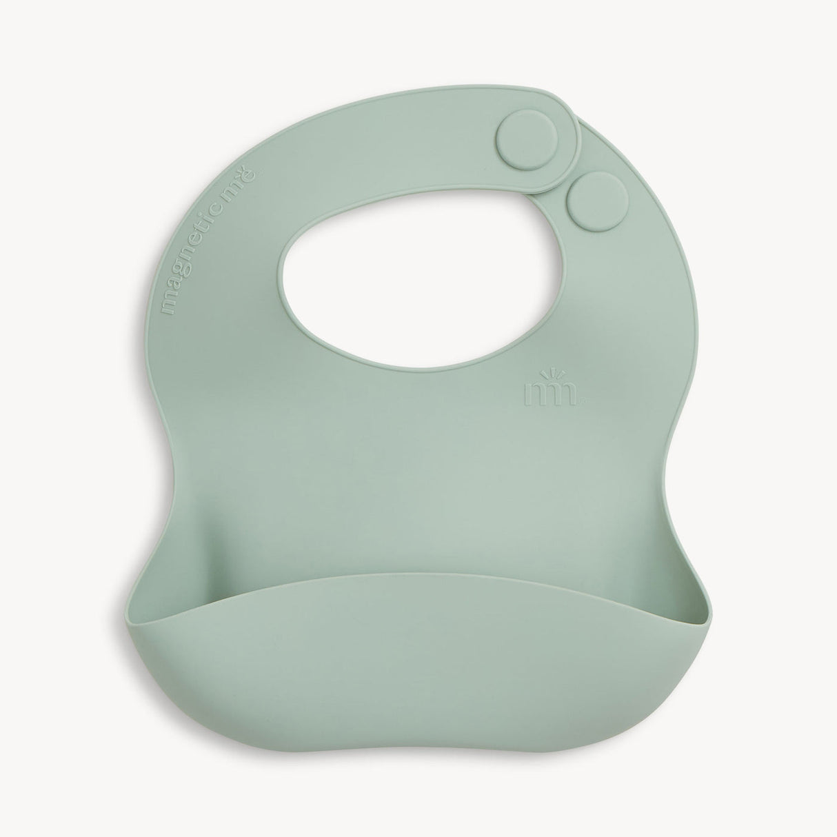 Magnetic Silicone Bib- Sage by Magnetic Me