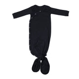 Newborn Knotted Gown - Midnight by Copper Pearl