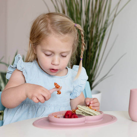 Mini Feeding Set- Blush by EZPZ