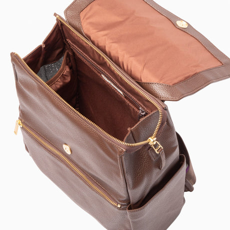 Espresso Mini Classic Diaper Bag II by Freshly Picked