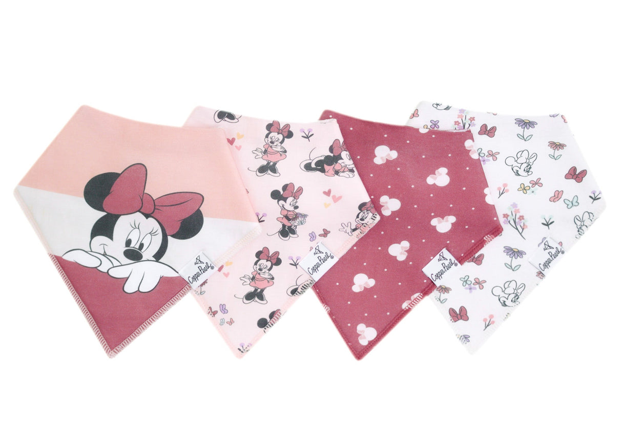 Baby Bandana Bibs- Minnie Mouse by Copper Pearl