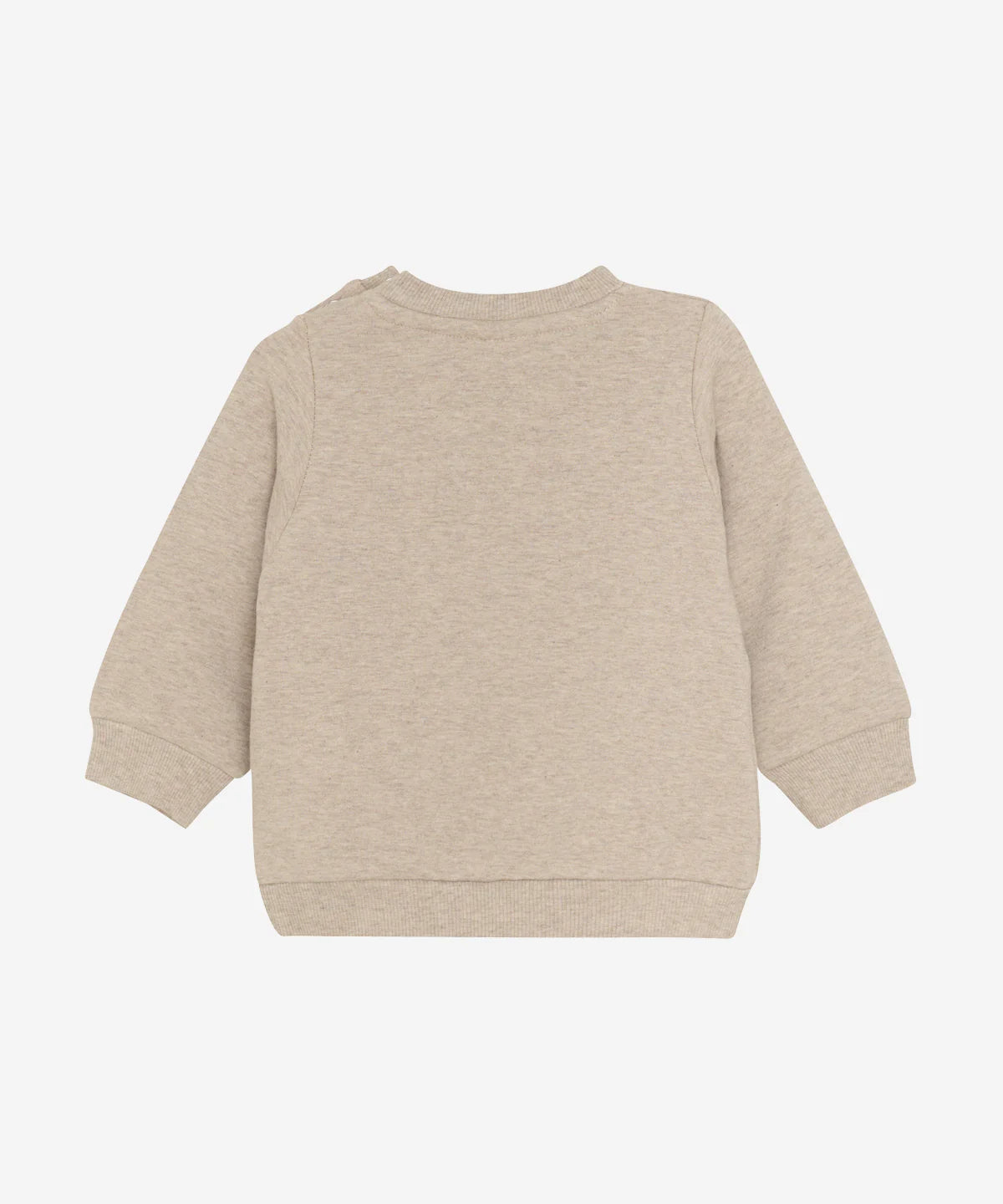 Baby Sweater Christmas Doggie Brown Melee by Minymo