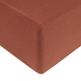 Premium Knit Fitted Crib Sheet in Moab by Copper Pearl