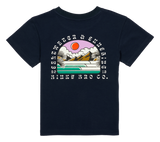 Monarch in Navy Blue by Binky Bro