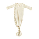 Rib Knit Newborn Knotted Gown by Copper Pearl
