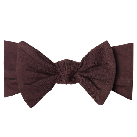 Knit Headband Bow by Copper Pearl