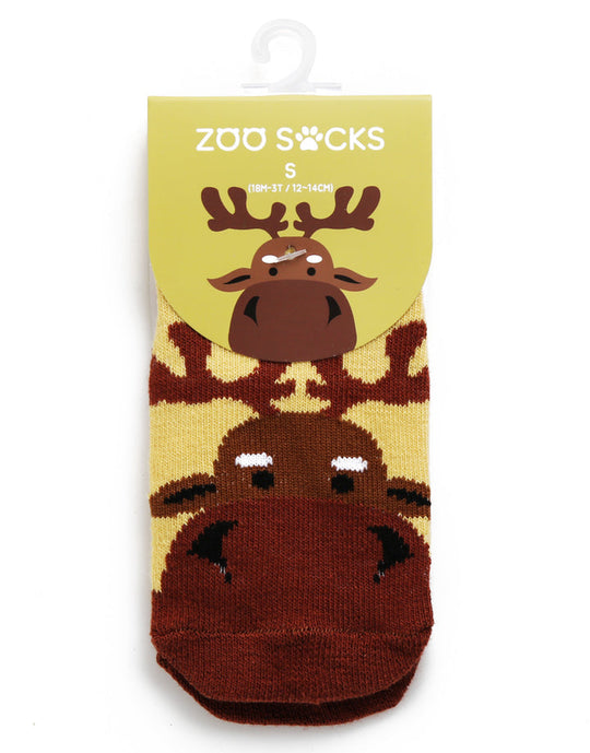Zoo Socks- Moose