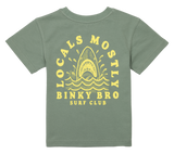 Mostly Tee in Green by Binky Bro