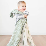 Cotton Muslin 4-Layer Quilt- Pine by Saranoni