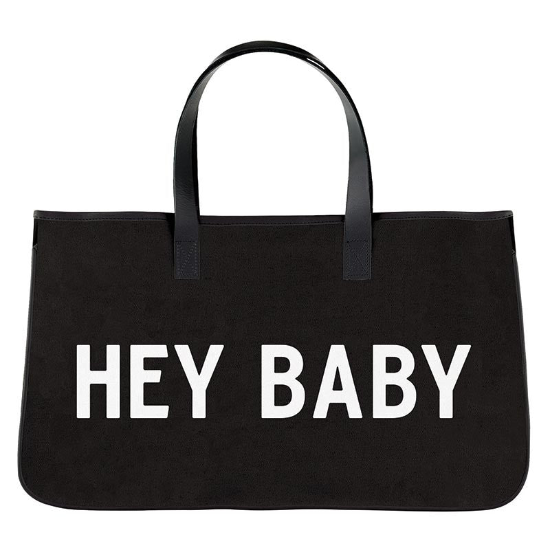 Canvas Tote- Hey Baby by Stephan Baby