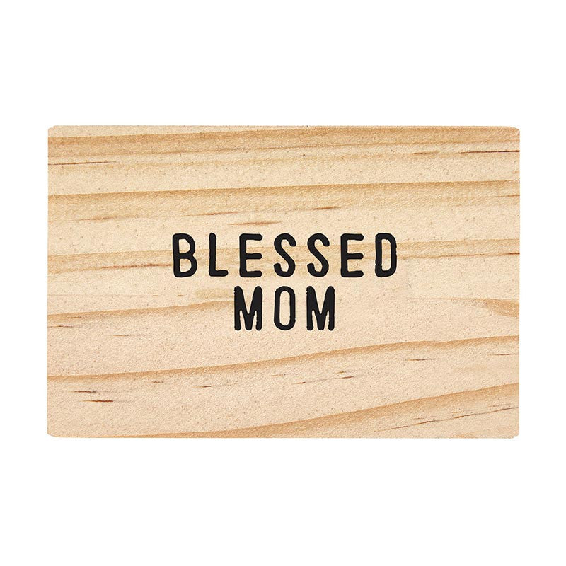 Link Necklace Jewelry- Blessed Mom by Stephan Baby