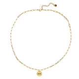 Link Necklace Jewelry- Auntie by Stephan Baby