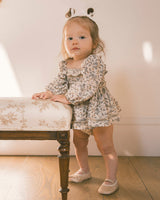 Baby Ballet Flats || Rose Gold Shimmer by Noralee