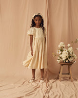 chloe dress || lemon check by Noralee