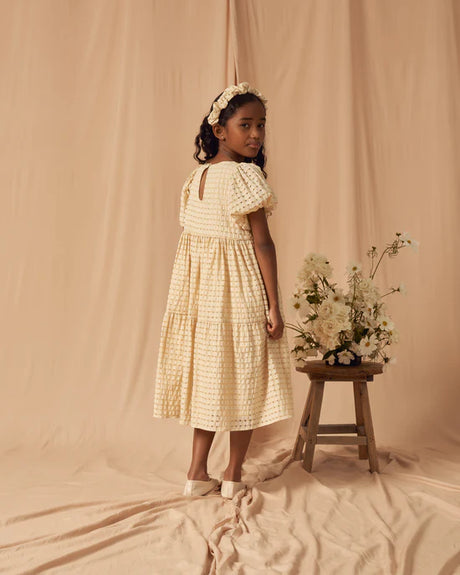 chloe dress || lemon check by Noralee