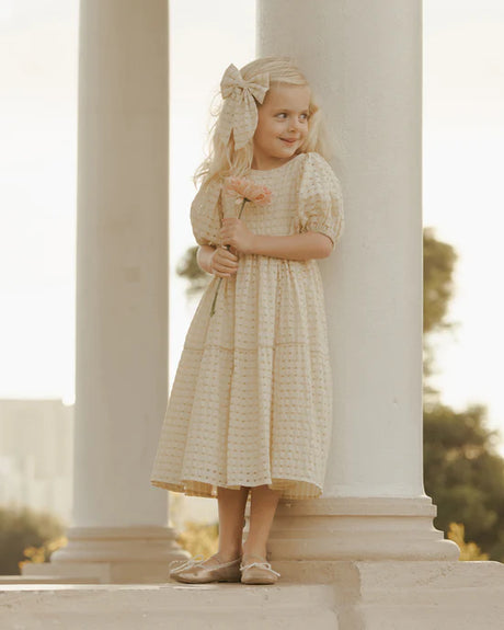 chloe dress || lemon check by Noralee