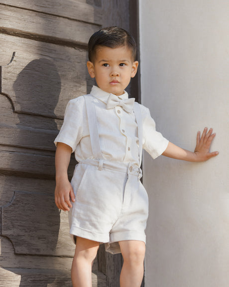 Suspender Short | Powder Blue by Noralee