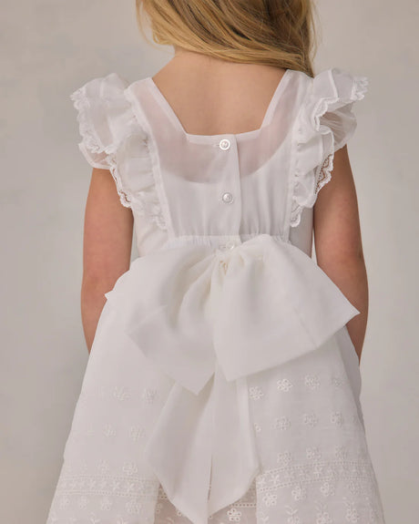 Provence Dress- White by Noralee
