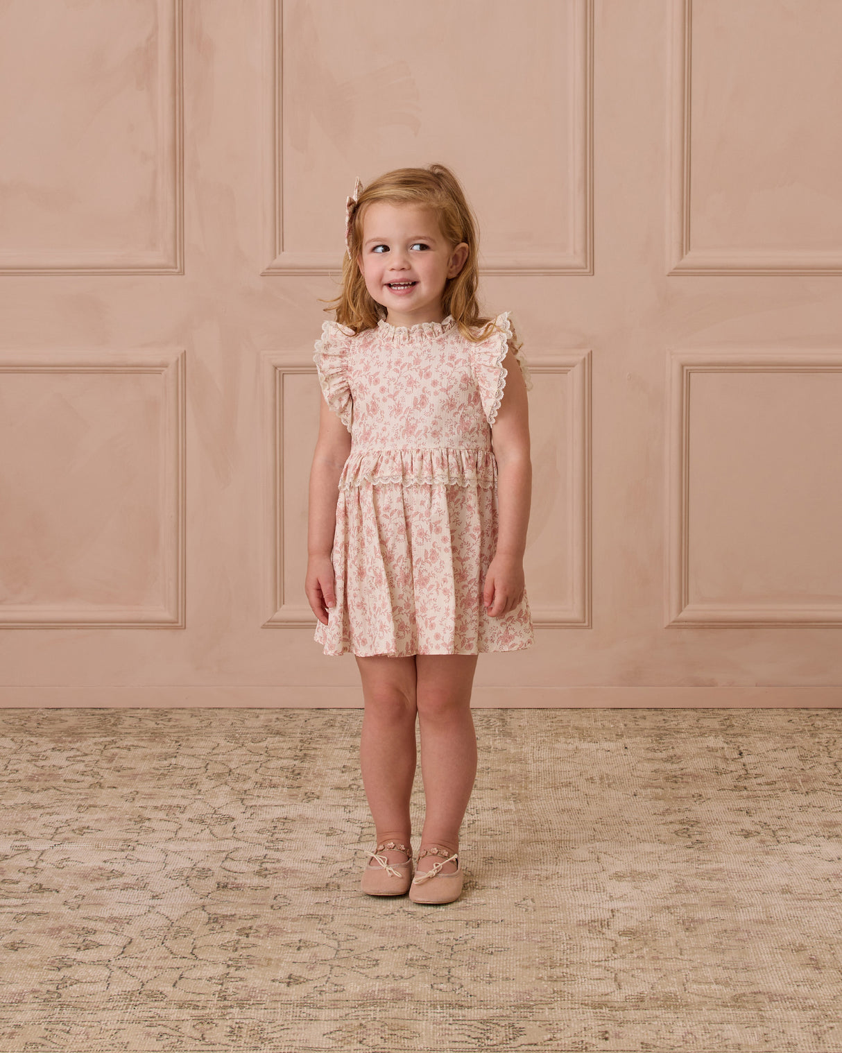 Alice Dress | Pink Toile by Noralee