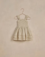 birdie dress || cypress stripe by Noralee