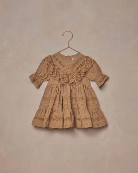 Genevieve Dress || Golden by Noralee – Pi Baby Boutique