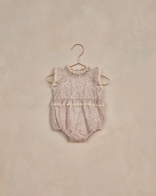 alice romper || lavender bloom by Noralee