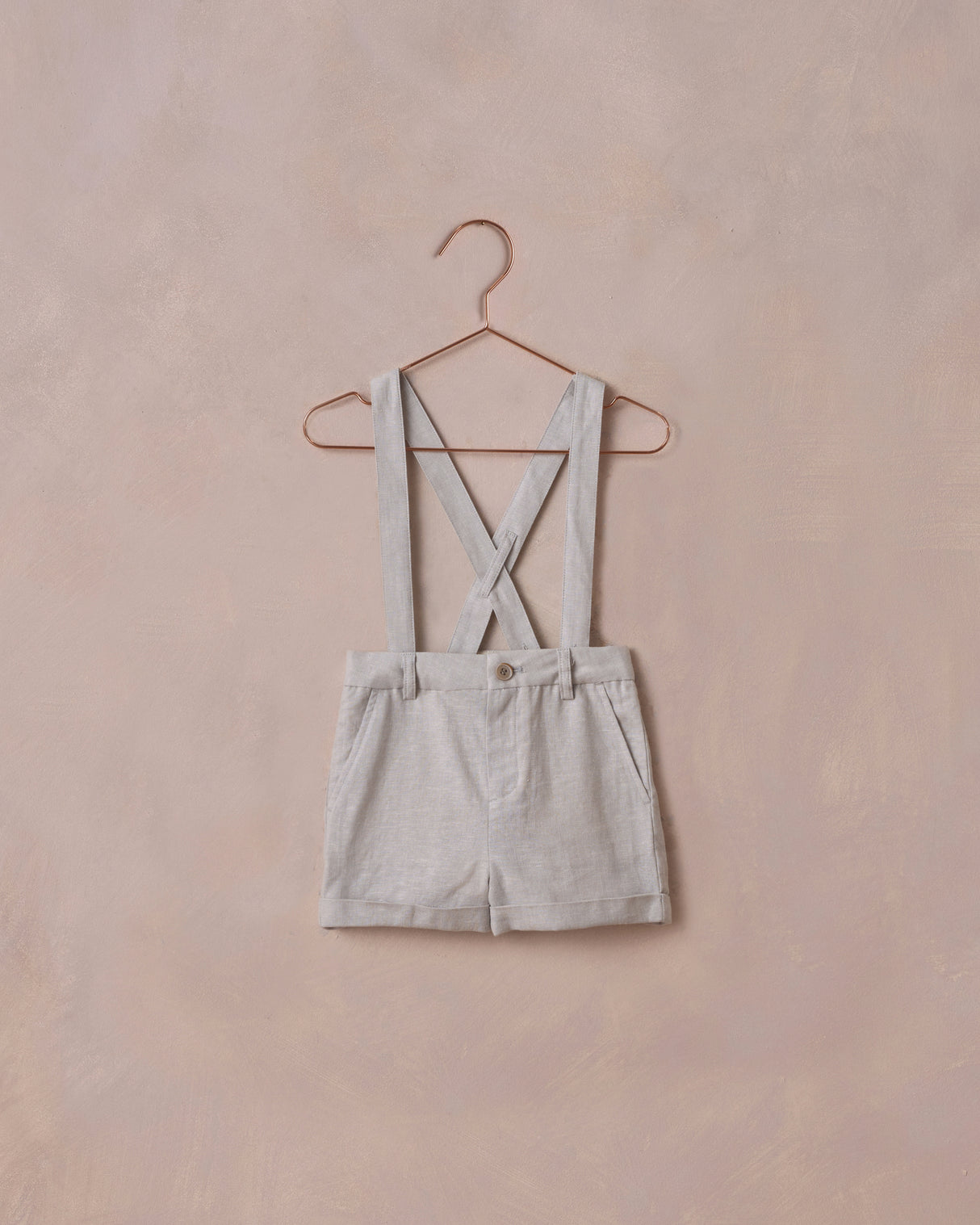 Suspender Short | Powder Blue by Noralee