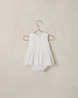 Georgia Romper- White by Noralee