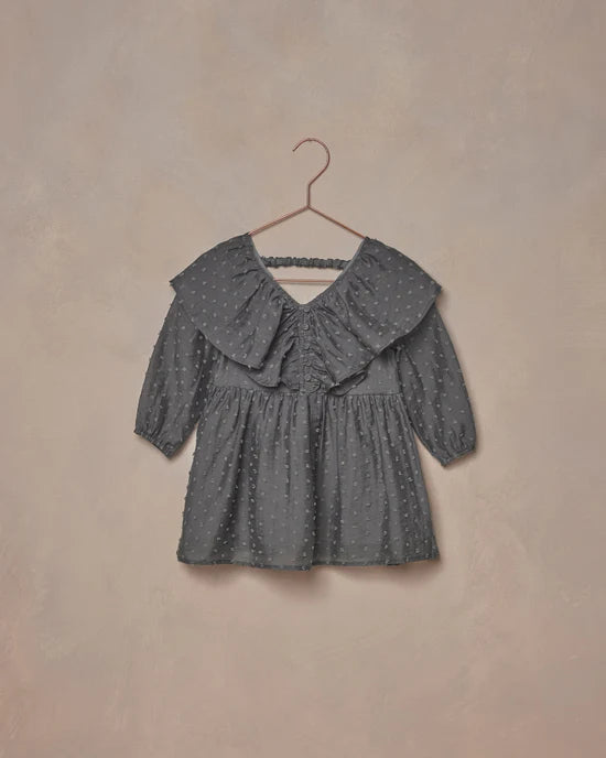 Claudette Dress in Chambray by Noralee