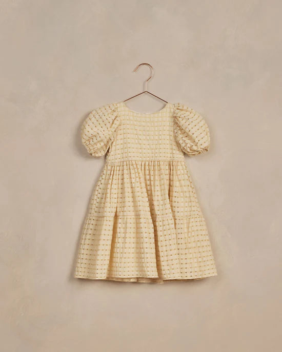 chloe dress || lemon check by Noralee