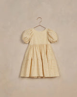 chloe dress || lemon check by Noralee