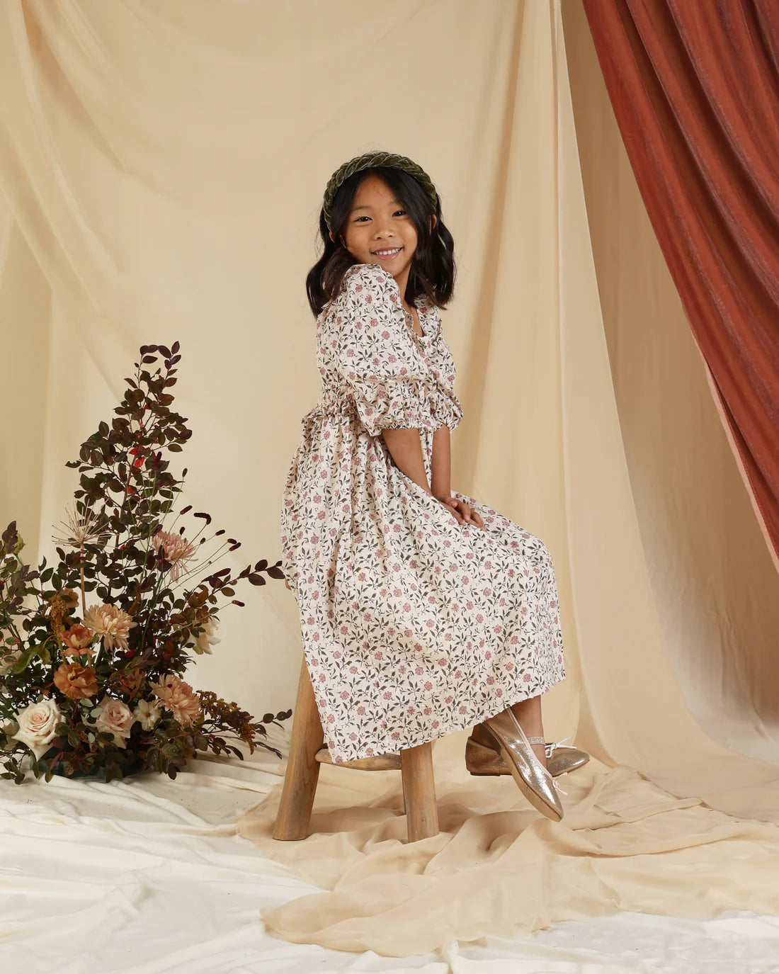 Junie Dress || Poppy Bloom by Noralee