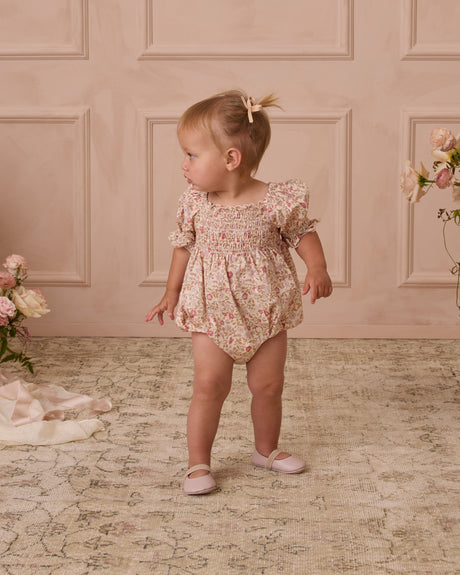 Hazel Romper | Blush Garden by Noralee