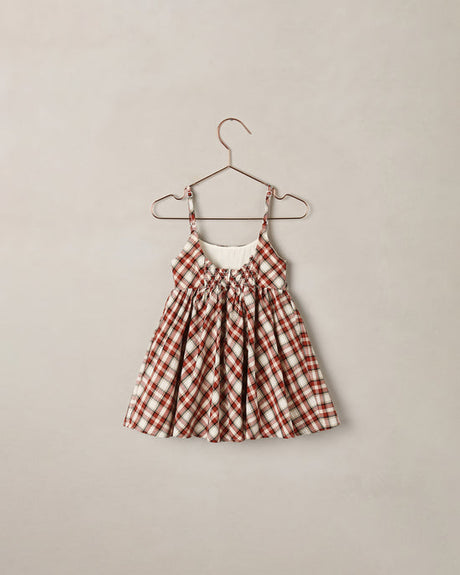 Betsy Dress || Holiday Tartan by Noralee