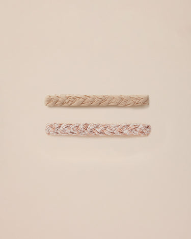 baby headband, set of 2 || midsummer floral + antique by Noralee