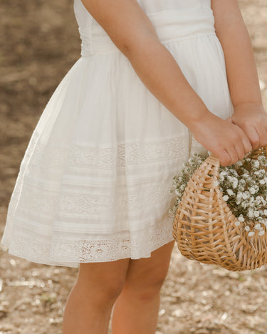 dahlia dress || white by Noralee