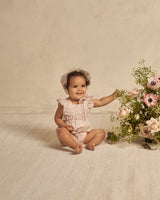 lucy romper || midsummer floral by Noralee