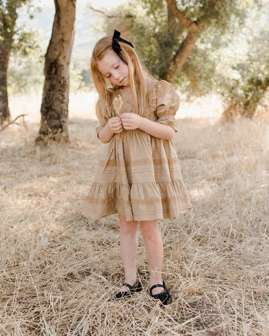 noralee dresses Kids' Multi-Colored Summer Ditsy Dress, 8Y hang dry Genevieve Dress || Golden by