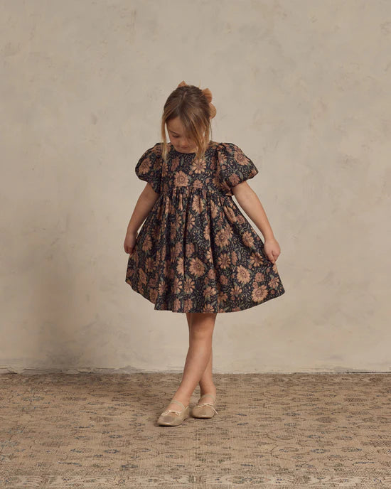Luna Dress || Holiday Bloom by Noralee – Pi Baby Boutique