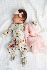 Nellie Zipper Footie by Lou Lou & Company
